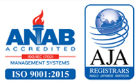 Zertifiziert  nach ISO 9001:2015 ANAB - anklicken und Zertifikat öffnen 